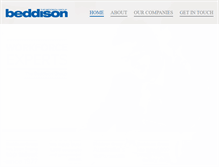 Tablet Screenshot of beddison.com.au